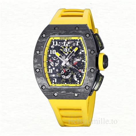 richard mille rm011 yellow